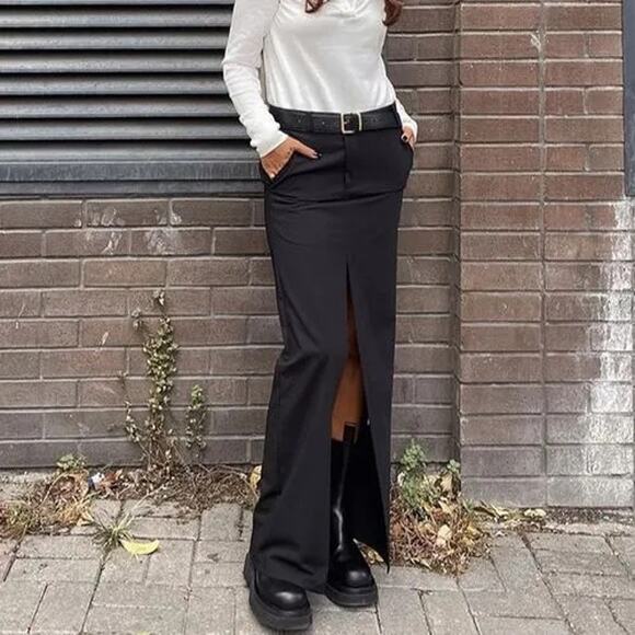 New Zara Double Waisted Skirt - Picture 2 of 9